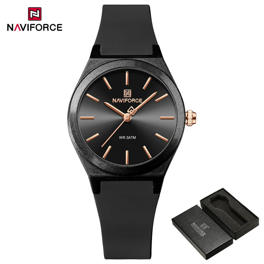 Rhinestone Silicone Women’s Watch