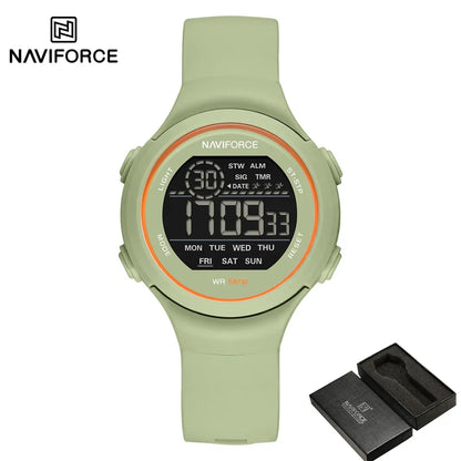 Digital Sport Watch with LED Display and Silicone Strap