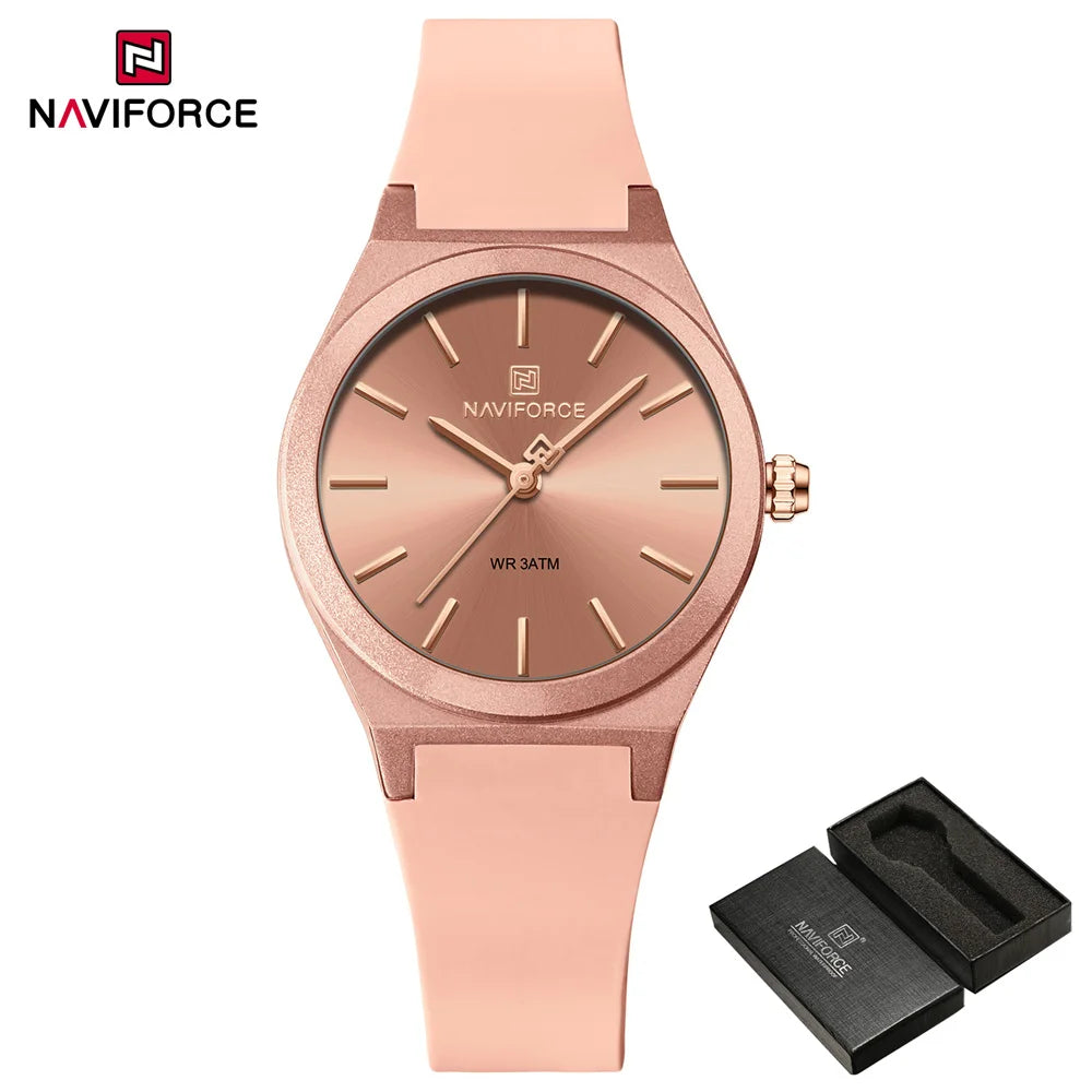 Rhinestone Silicone Women’s Watch