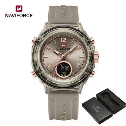 Women’s Digital Sports Watch with Silicone Strap