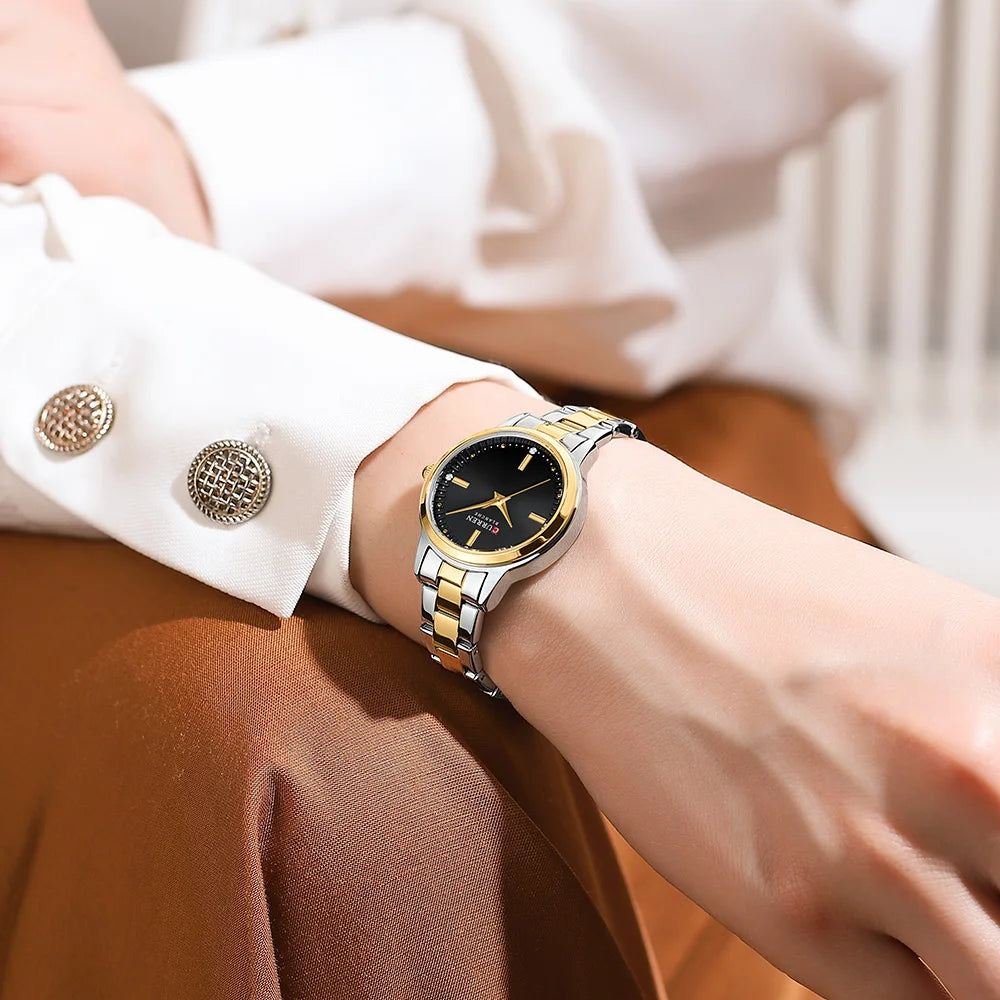 Classic Elegant Women’s Stainless Steel Watch