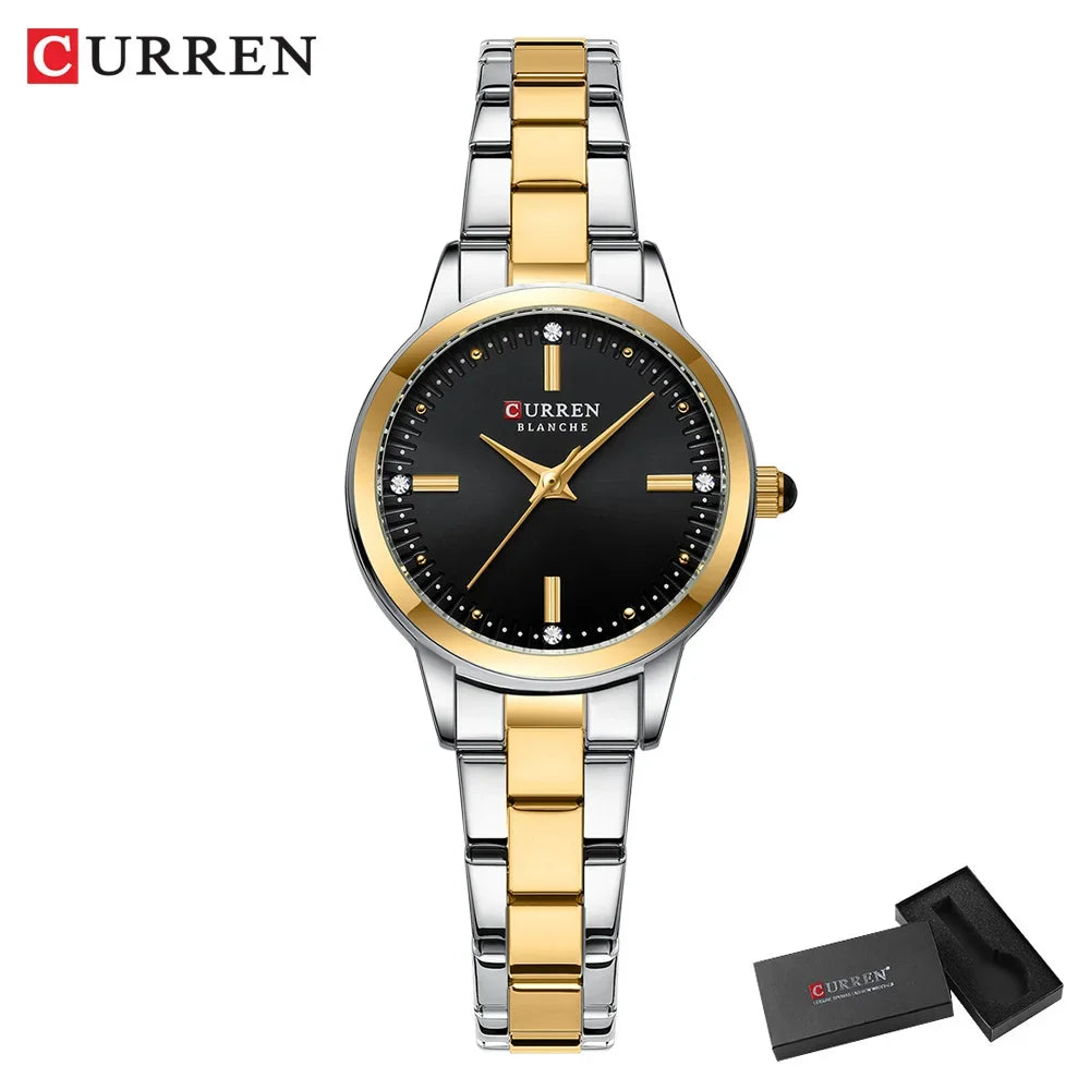 Classic Elegant Women’s Stainless Steel Watch