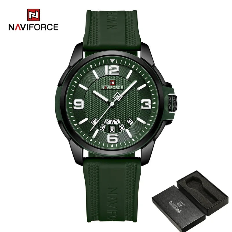Rubber Sport Military Watch