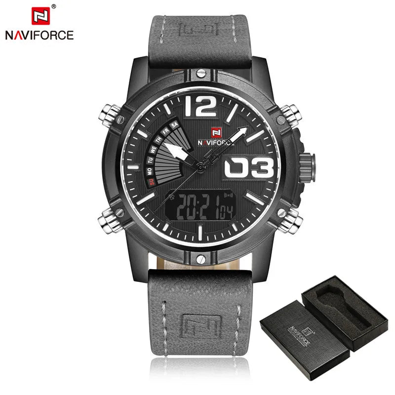 Dual Display Leather Casual