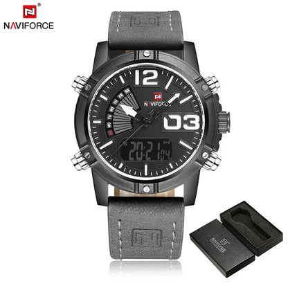 Dual Display Leather Casual