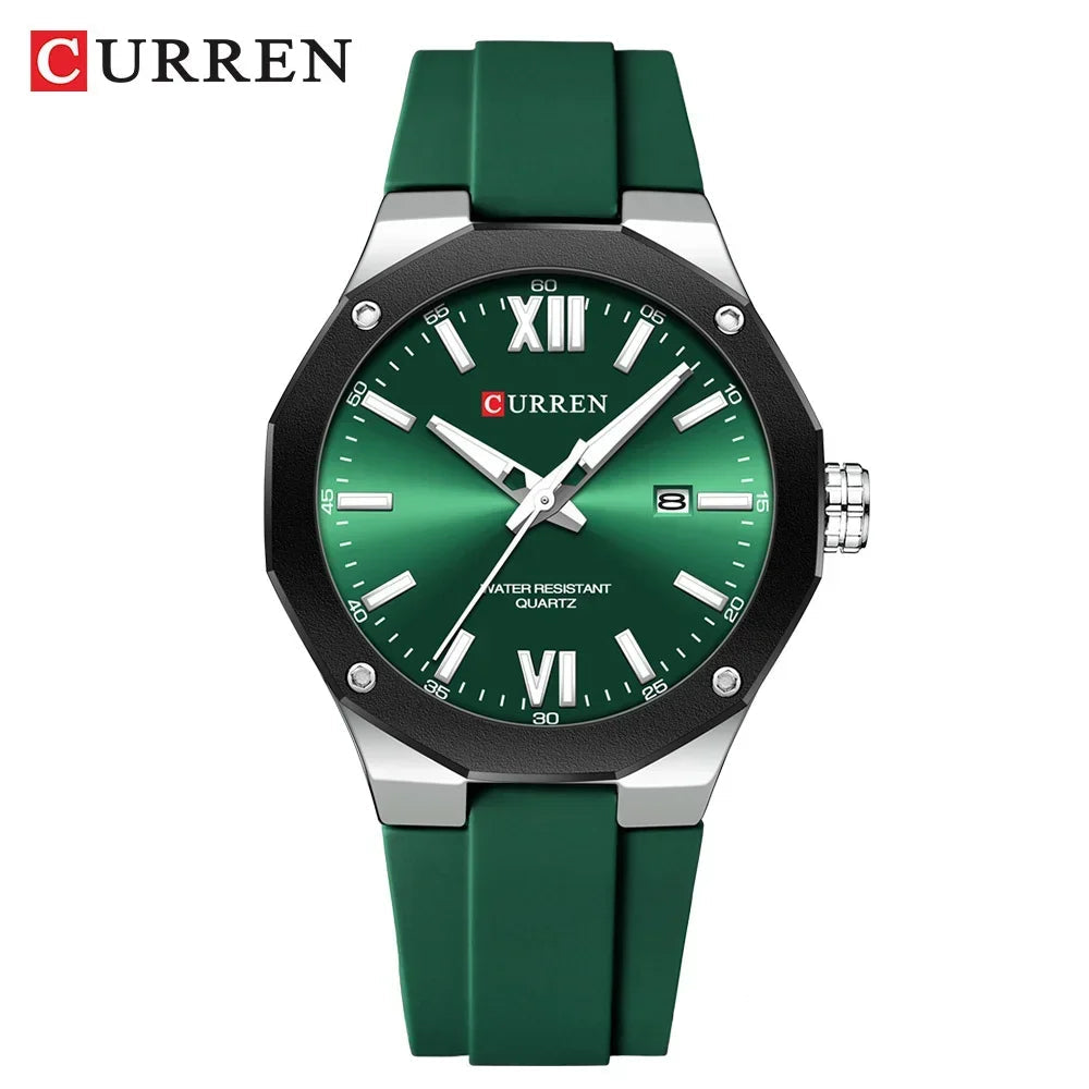 Men’s Sport Watch with Silicone Strap