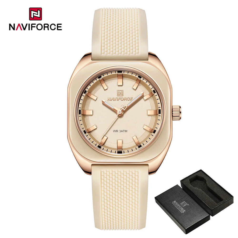 Rhinestone Silicone Women’s Watch