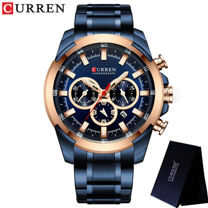 Chronograph Stainless Steel Sport Watch