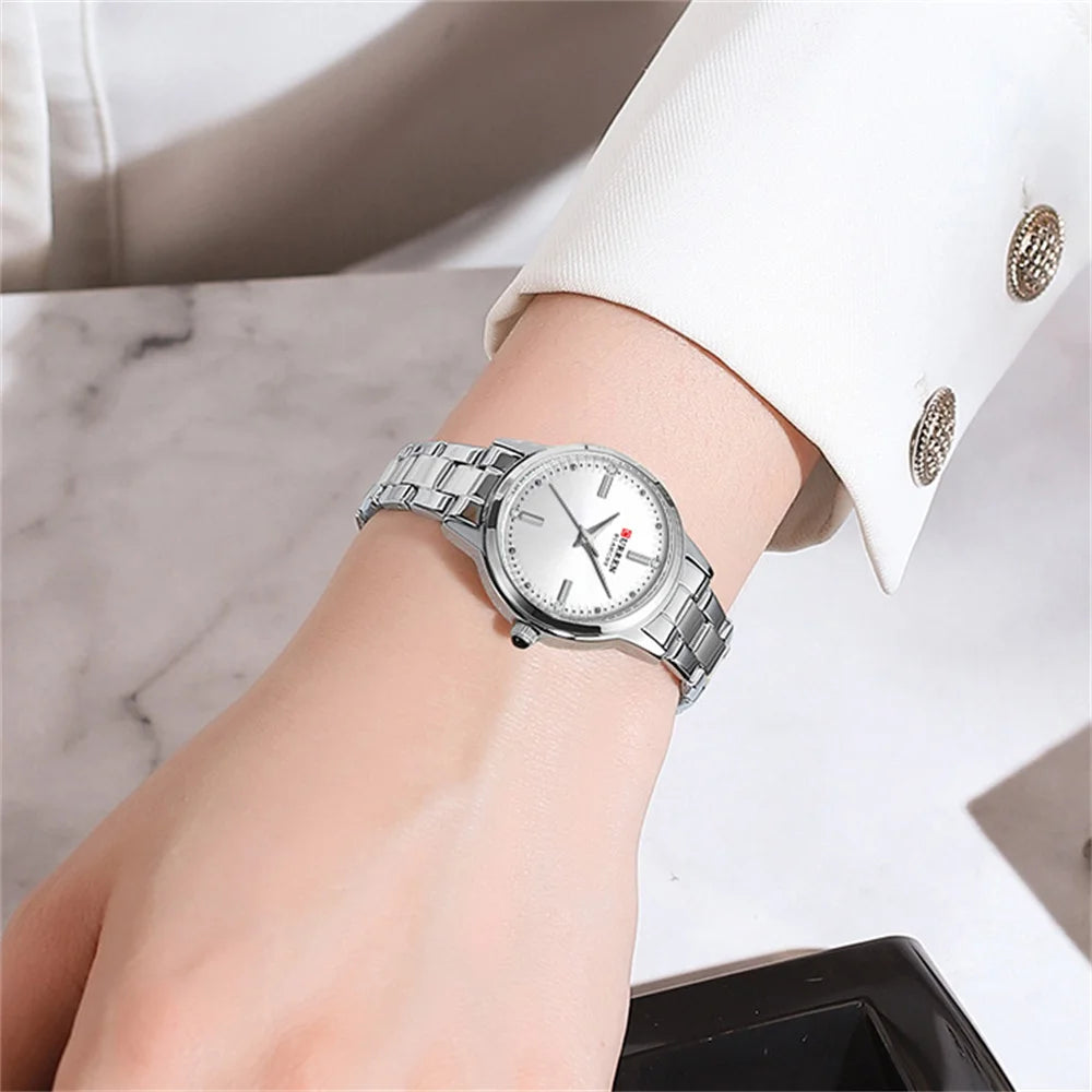 Classic Stainless Steel Women’s Watch