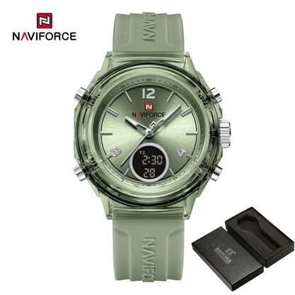 Women’s Digital Sports Watch with Silicone Strap