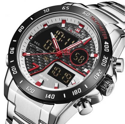 Stainless Steel Dual Display Sport