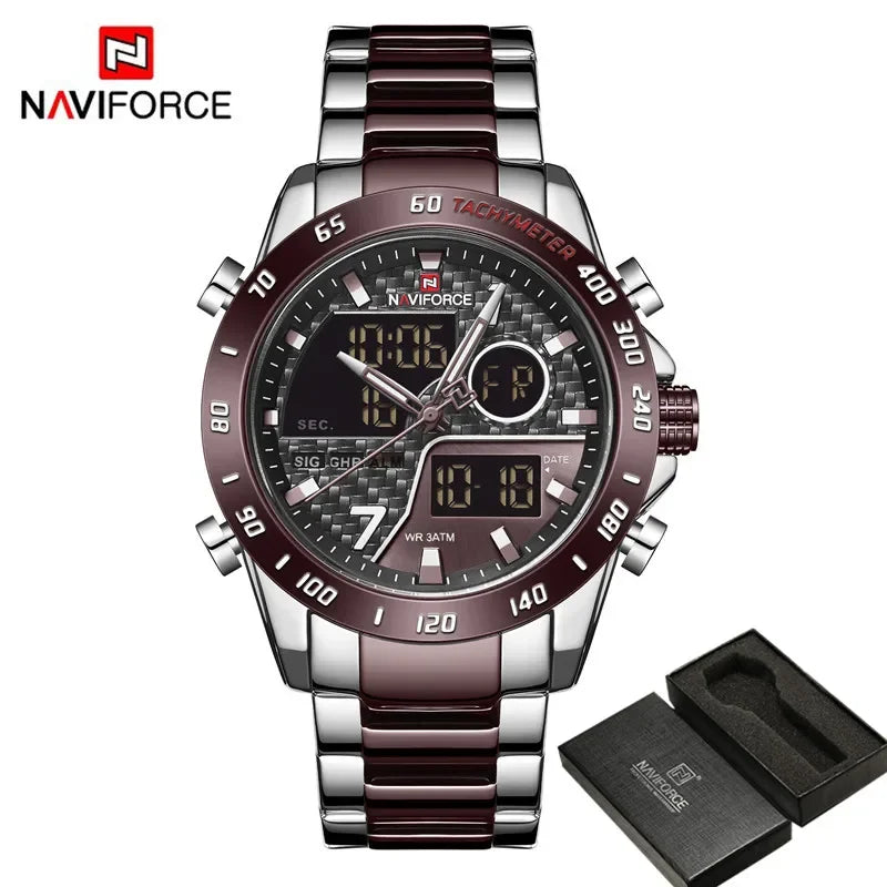 Stainless Steel Dual Display Sport