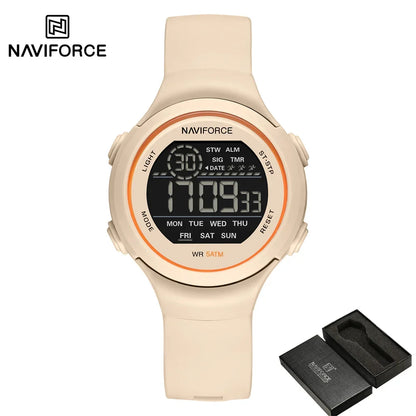 Digital Sport Watch with LED Display and Silicone Strap