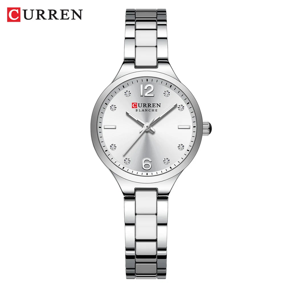 Elegant Stainless Steel Women’s Watch