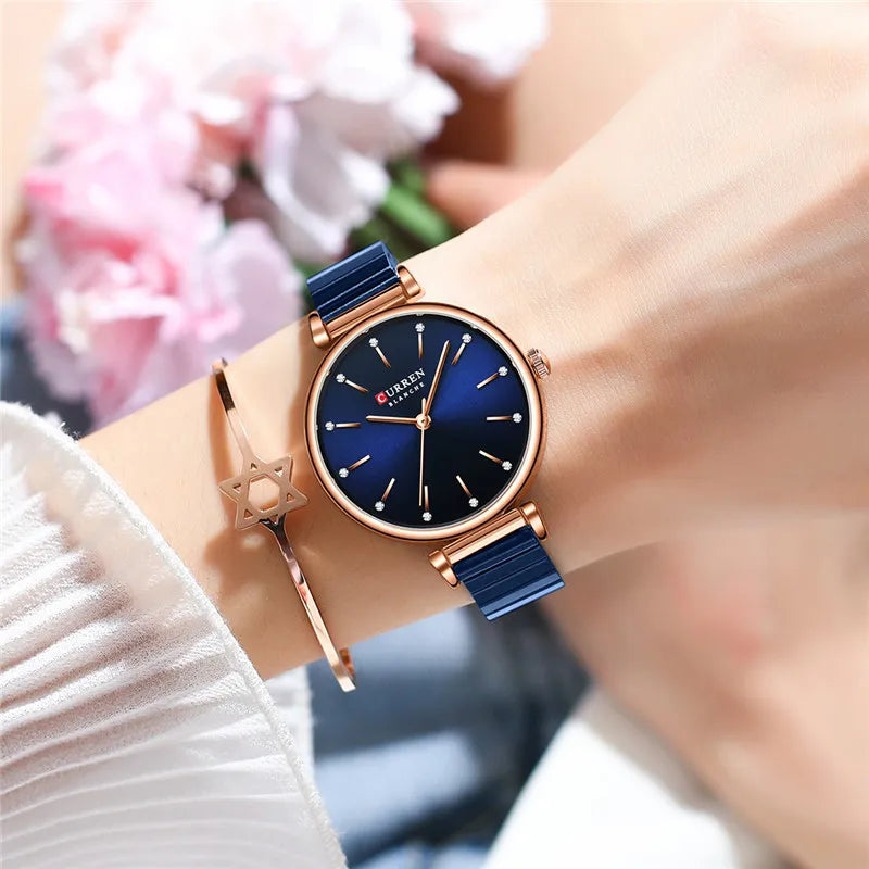 Women’s Stainless Steel Casual Watch