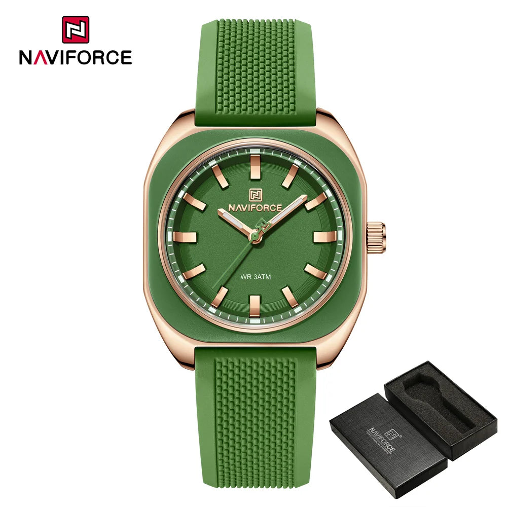 Rhinestone Silicone Women’s Watch