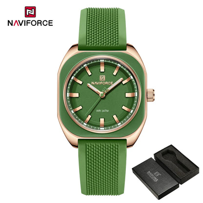 Rhinestone Silicone Women’s Watch