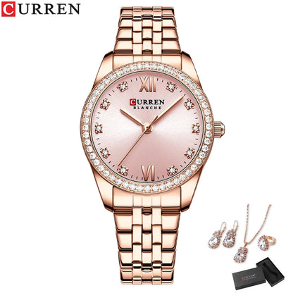 Women’s Watch, Jewelry Gift Set – 5PCS