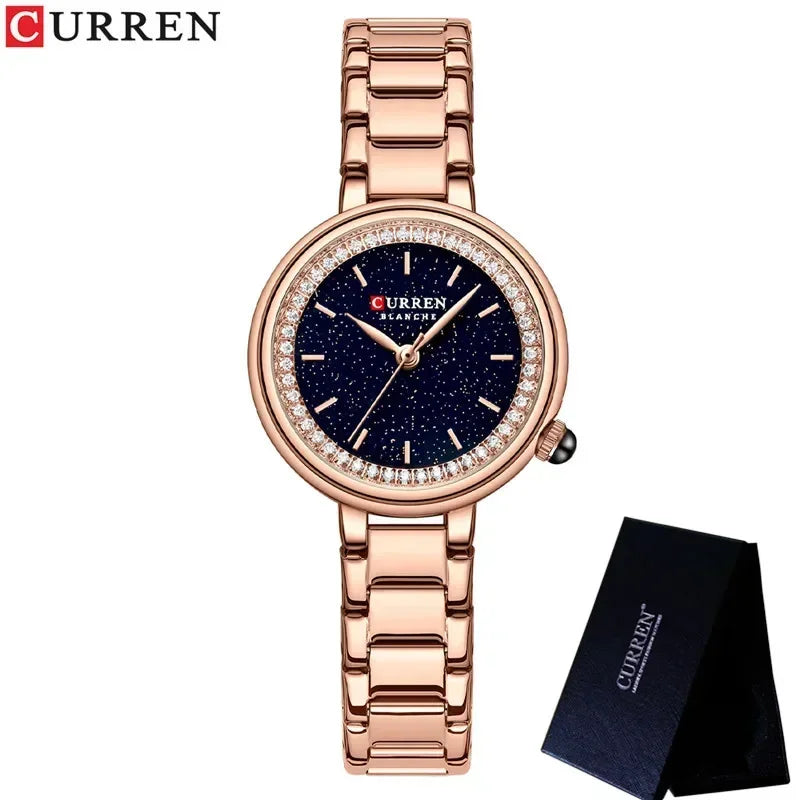 Elegant Stainless Steel Women’s Watch