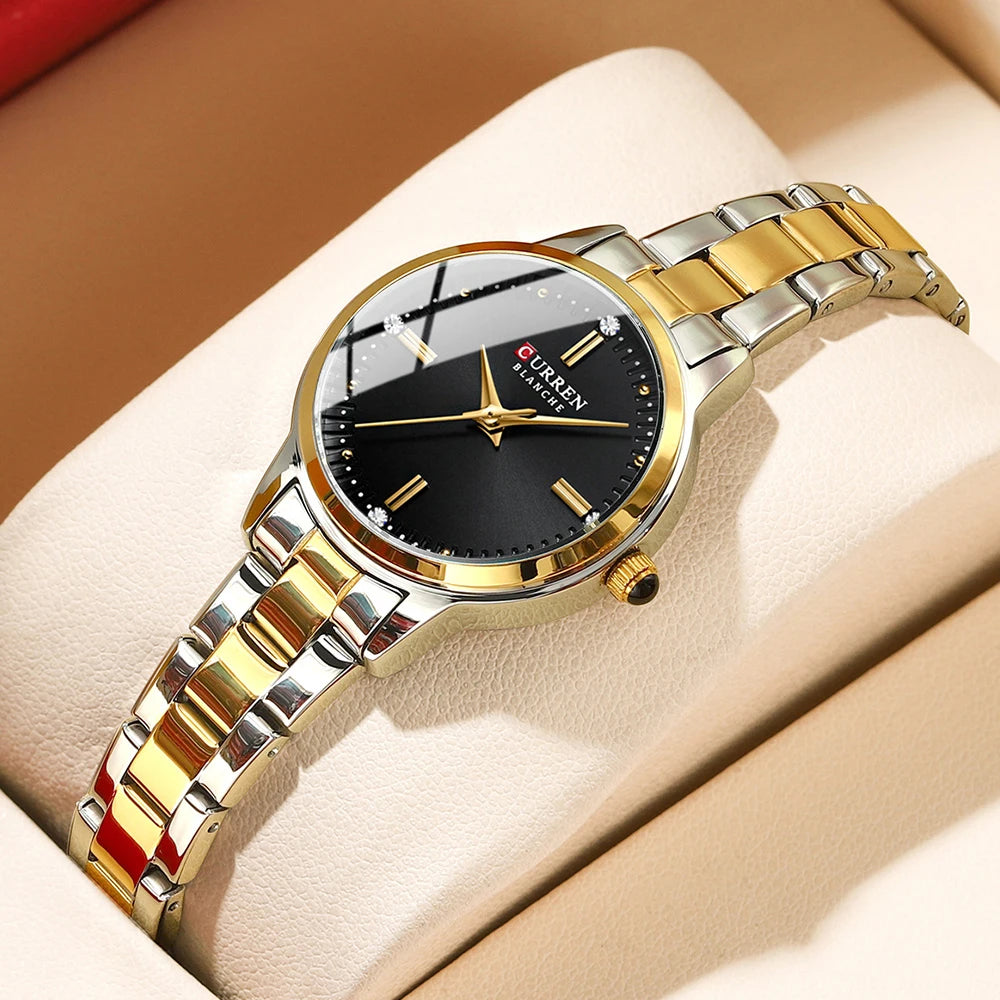 Classic Elegant Women’s Stainless Steel Watch