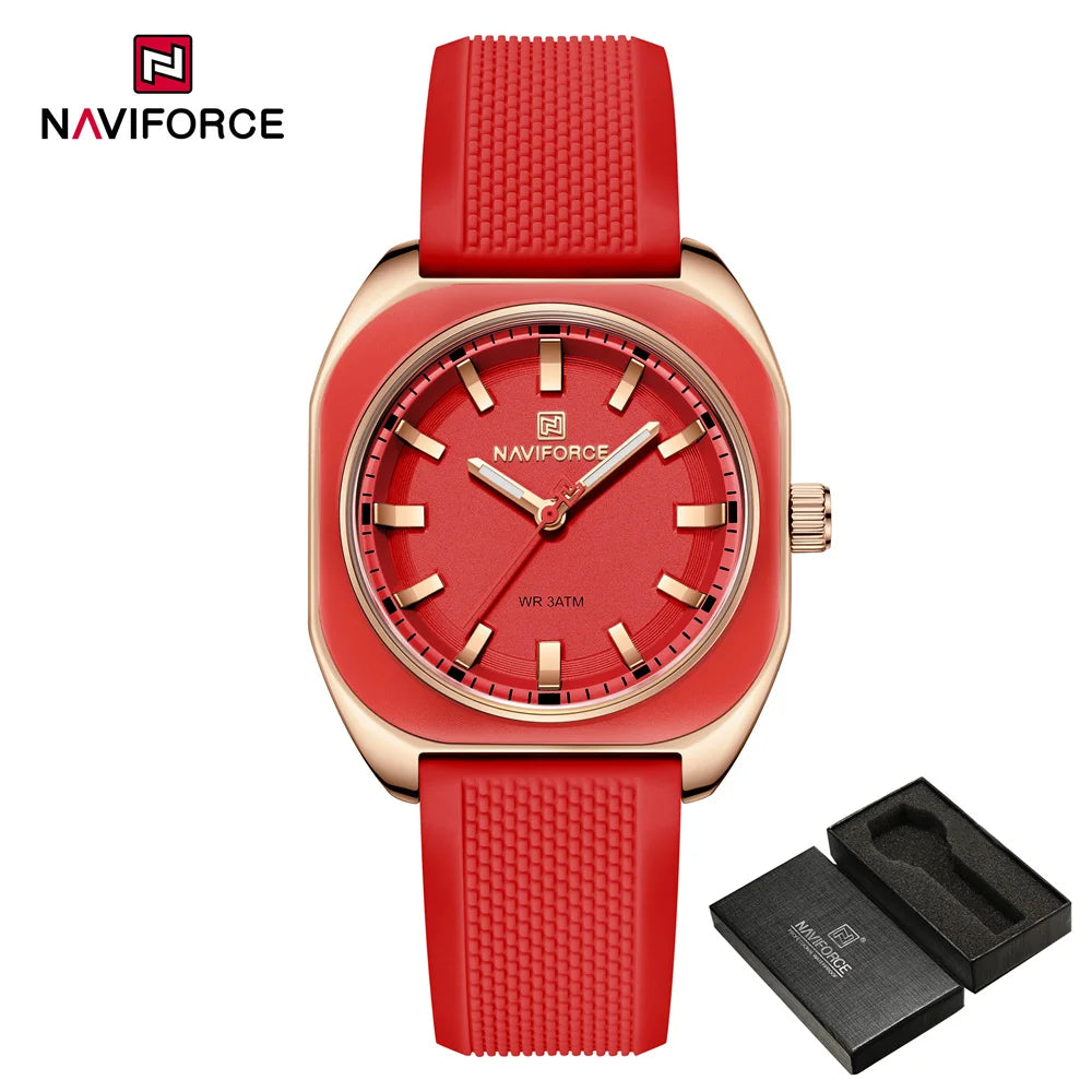 Rhinestone Silicone Women’s Watch