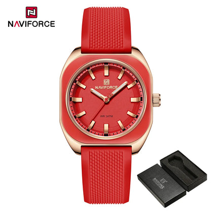 Rhinestone Silicone Women’s Watch